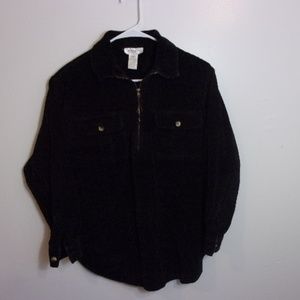 Jones New York Sport Black Corduroy Medium Top